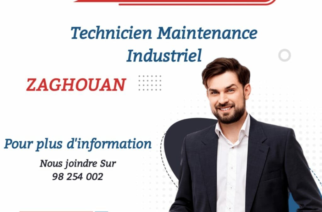 Technicien Maintenance Industriel – Zaghouan
